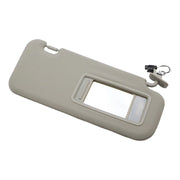 DURAFORCE New RH Passenger Side Gray Sun Visor W/ Light BBM369270C-75 For Mazda 3 10-13