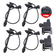DURAFORCE UF180 Ignition Coil Wire Set Kit For Toyota Camry Rav4 Solara 2.0L 2.2L L4