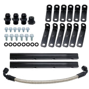 DURAFORCE New Fuel Rail Kit for GM LS LS1 LS2 LS3 LS6 Intake Manifold & Hardware