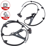 DURAFORCE 2x Rear ABS Wheel Speed Sensor New For 1998-2007 Lexus LX470 Toyota Land Cruiser