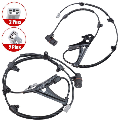 DURAFORCE 2x Rear ABS Wheel Speed Sensor New For 1998-2007 Lexus LX470 Toyota Land Cruiser