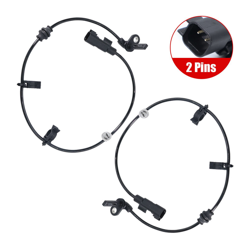 DURAFORCE For Chevrolet Cruze Limited Buick 13346945 2x Rear Sides ABS Wheel Speed Sensor