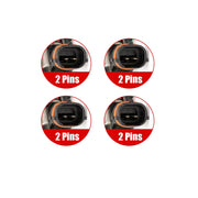 DURAFORCE 4Pcs 23209-28030 Fuel Injector Nozzle For Toyota Avensis RAV4 Engine 1AZ-FSE D4