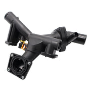 DURAFORCE Thermostat W/ Housing 4H238A504AC for Land Rover LR3 SE HSE Range 4.4L V8 05-09
