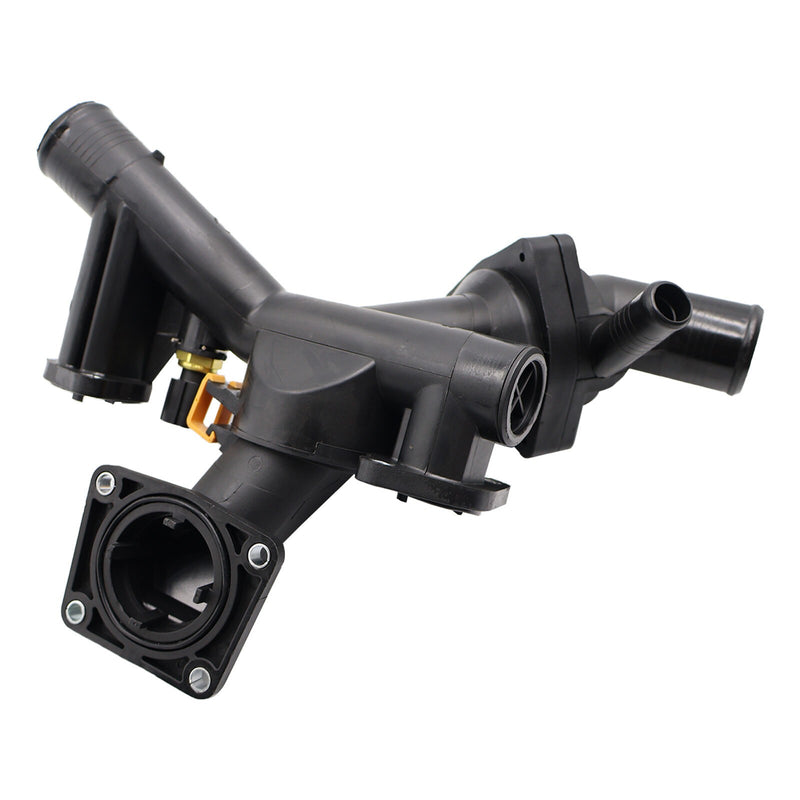 DURAFORCE Thermostat W/ Housing 4H238A504AC for Land Rover LR3 SE HSE Range 4.4L V8 05-09
