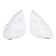 DURAFORCE Driver & Passenger Side 2 x White Mirror Cap Set For HONDA CIVIC 2022-2023