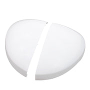 DURAFORCE Driver & Passenger Side 2 x White Mirror Cap Set For HONDA CIVIC 2022-2023