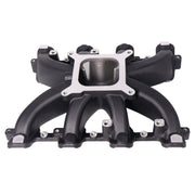 DURAFORCE For GM LS Gen III IV LS1 LS2 LS6 Black Single Plane Carb Intake Manifold 300-132
