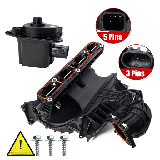 DURAFORCE New Intake Manifold w/ Flow Control Valve For Chrysler Sebring L4 2.4L4884495AJ