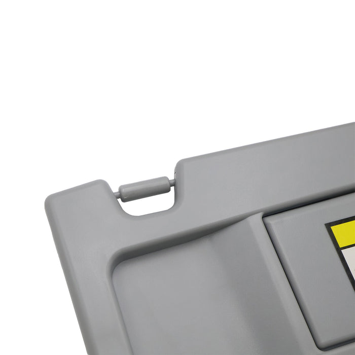 DURAFORCE 1Pcs Sun Visor Passenger Side RH Gray 83230SNAA01ZA For 2006-08 Honda Civic 1.8L