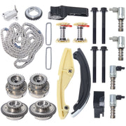 DURAFORCE Timing Chain Kit With VVT Cam Phaser For Ford Explorer Lincoln MKX AT4Z6C525A