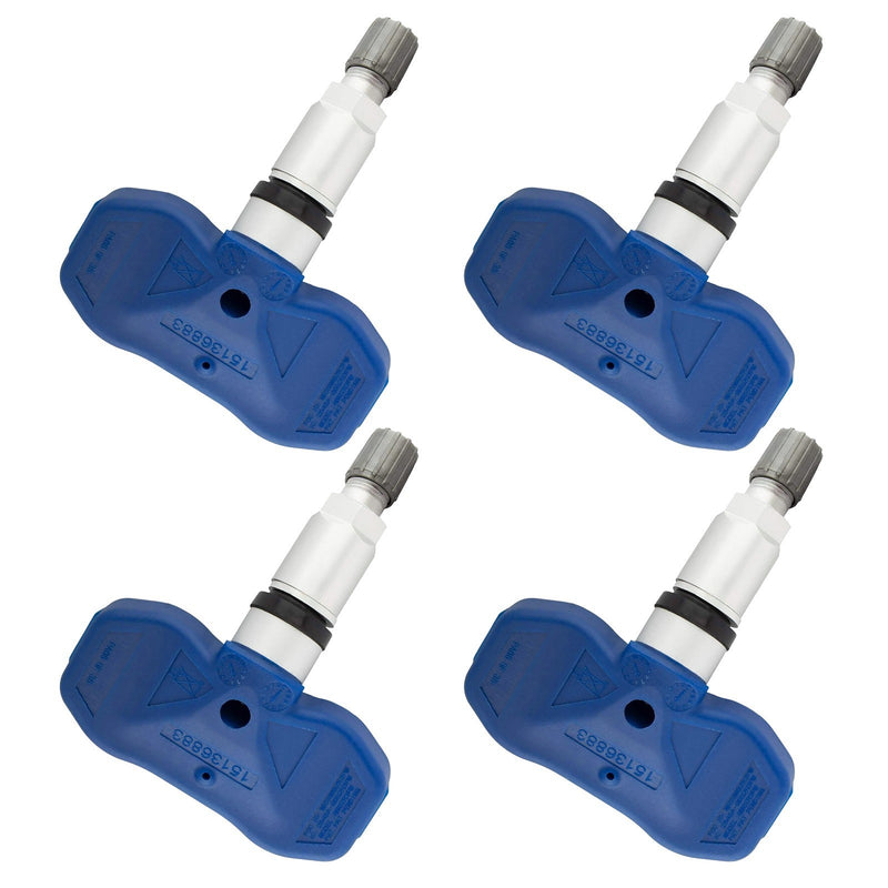 DURAFORCE 4X 15136883 TPMS Tire Pressure Sensor Fit For GM 2004 Chevrolet Silverado Tahoe