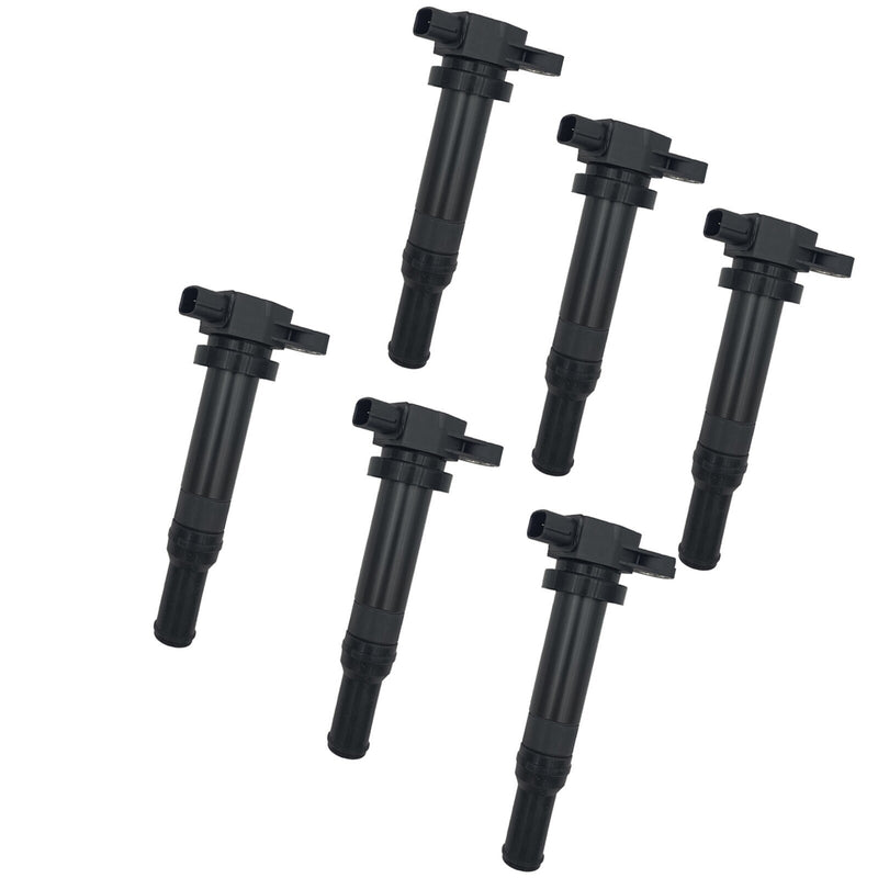 DURAFORCE 6X Ignition Coils 273013E400 For Hyundai Santa Kia Optima Magnetis 2.7L New