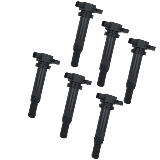 DURAFORCE 6X Ignition Coils 273013E400 For Hyundai Santa Kia Optima Magnetis 2.7L New