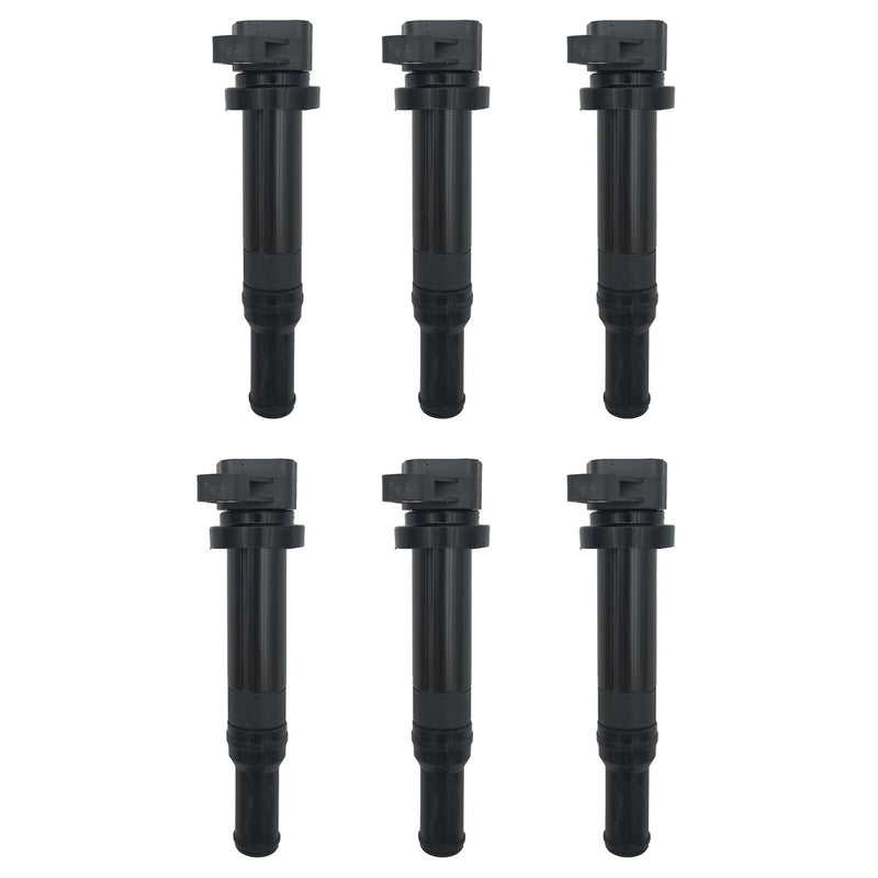 DURAFORCE 6X Ignition Coils 273013E400 For Hyundai Santa Kia Optima Magnetis 2.7L New