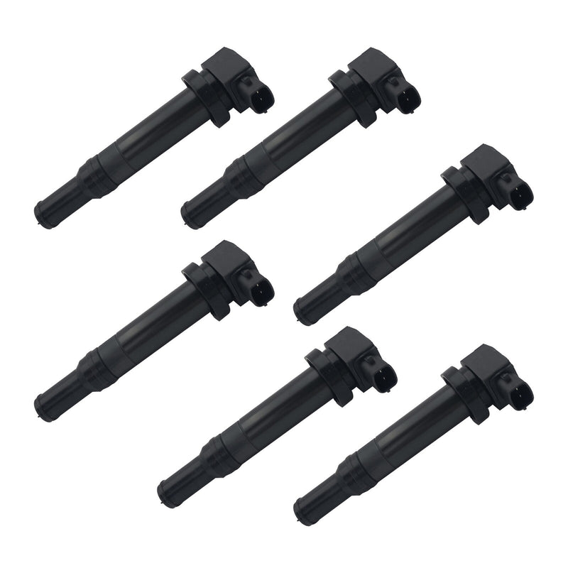 DURAFORCE 6X Ignition Coils 273013E400 For Hyundai Santa Kia Optima Magnetis 2.7L New