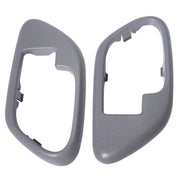 DURAFORCE Interior Door Handle Trim Gray Pair Set For Chevy GMC Yukon C3500 C2500 Truck