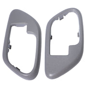 DURAFORCE Interior Door Handle Trim Gray Pair Set For Chevy GMC Yukon C3500 C2500 Truck