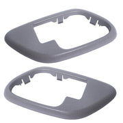 DURAFORCE Interior Door Handle Trim Gray Pair Set For Chevy GMC Yukon C3500 C2500 Truck