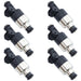DURAFORCE 6Pcs Fuel Injectors 17120683 For BUICK CADILLAC CHEVROLET OLDSMOBILE PONTIAC