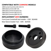 DURAFORCE For Cummins 3.9 5.9 6.7 Front Cover Crankshaft Seal & Wear Sleeve Installer Tool