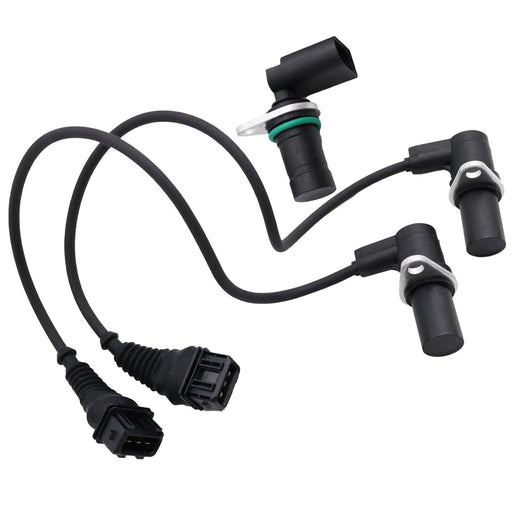 DURAFORCE 3Pcs Camshaft & Crankshaft Position Sensor for BMW 323i Z3 E36 L6 96-00
