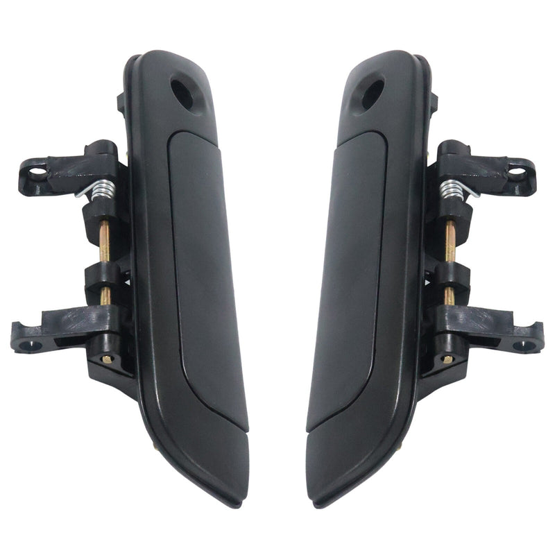 DURAFORCE New Door Handle Front Driver Passenger Side Black LH RH For Suzuki Esteem