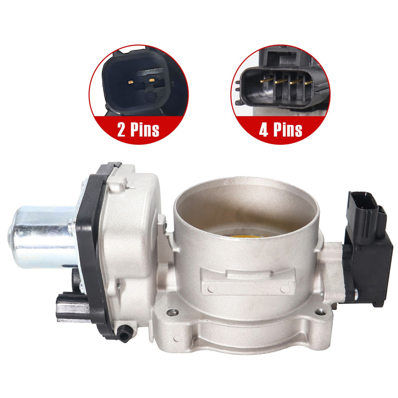 DURAFORCE Throttle Body For Ford Explorer 4.6L 2006-2010 8L2Z9E926A 6L2Z9E926C 6L2Z9E926CA