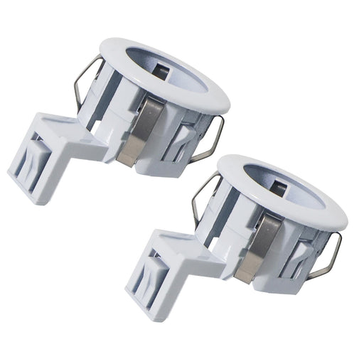 DURAFORCE 2x For TOYOTA 07-13 TUNDRA PARKING AID SENSOR HOUSING RETAINER White 89348-33080