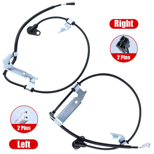 DURAFORCE 2 X ABS Wheel Speed Sensor Front L&R Fit Suzuki Grand Vitara Vitara 1999-2004