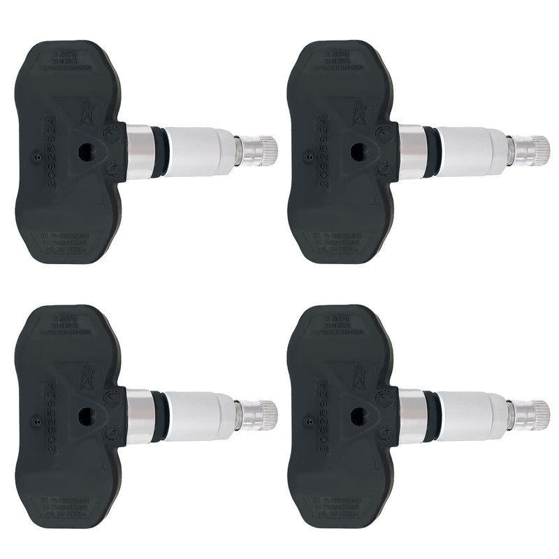 DURAFORCE Set of 4 Tire Pressure Sensors TPMS 20925924 For Chevrolet Corvette Buick Saturn
