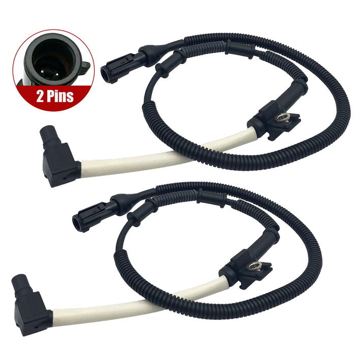 DURAFORCE 2X Front ABS Wheel Speed Sensor 4WD XL3Z2C204CA For Ford Expedition F-150 F-250