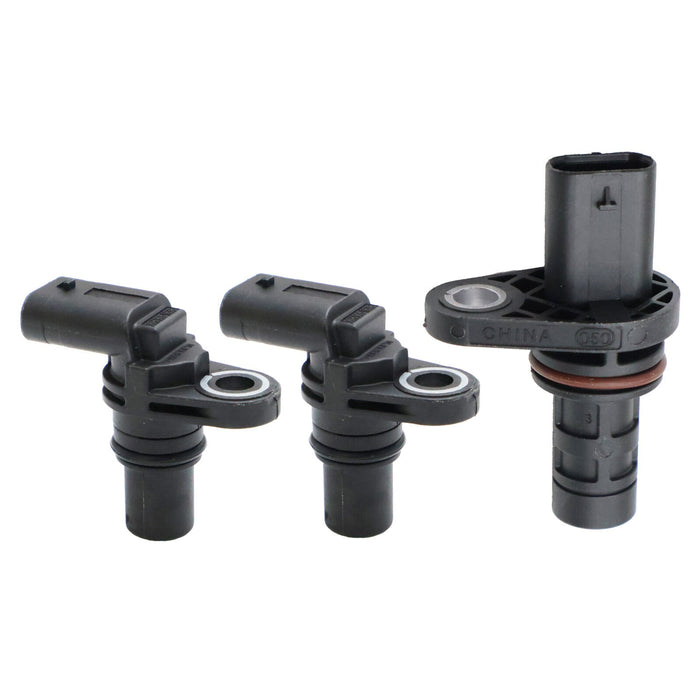 DURAFORCE 2x Camshaft & 1x Crankshaft Position Sensor for Audi A4 A5 A6 TT Quattro allroad