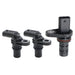 DURAFORCE 2x Camshaft & 1x Crankshaft Position Sensor for Audi A4 A5 A6 TT Quattro allroad