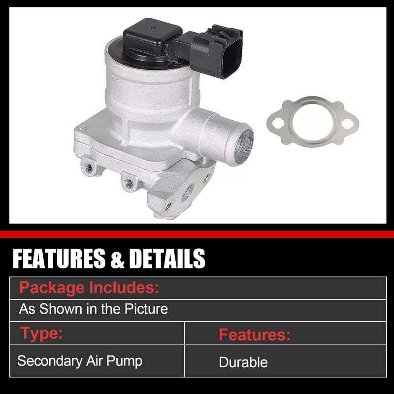 DURAFORCE Secondary Air Injection Check Valve for Subaru WRX STI Left 14864AA020