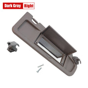 DURAFORCE 83230SNAA01ZA For 06-11 Honda Civic Passenger Side Grey Sun Visor W/Hanger New