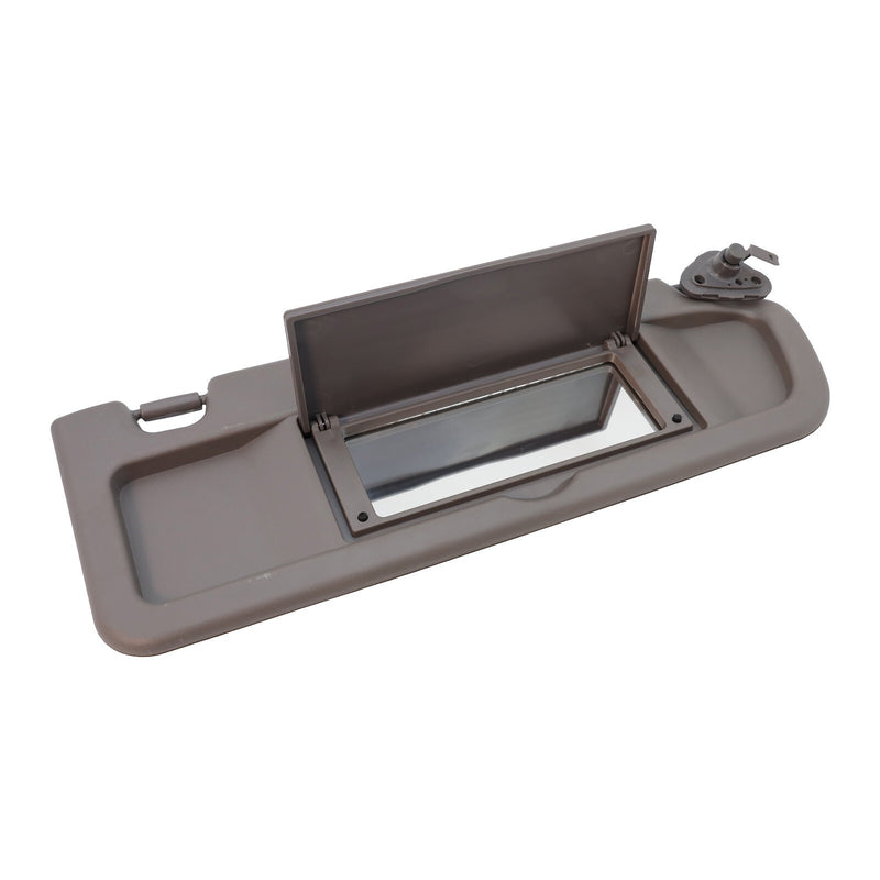 DURAFORCE 83230SNAA01ZA For 06-11 Honda Civic Passenger Side Grey Sun Visor W/Hanger New