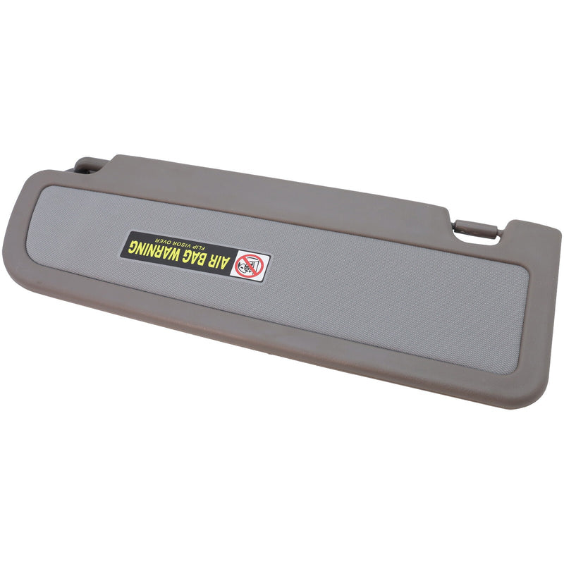 DURAFORCE 83230SNAA01ZA For 06-11 Honda Civic Passenger Side Grey Sun Visor W/Hanger New