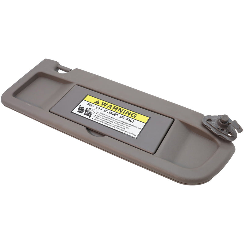 DURAFORCE 83230SNAA01ZA For 06-11 Honda Civic Passenger Side Grey Sun Visor W/Hanger New