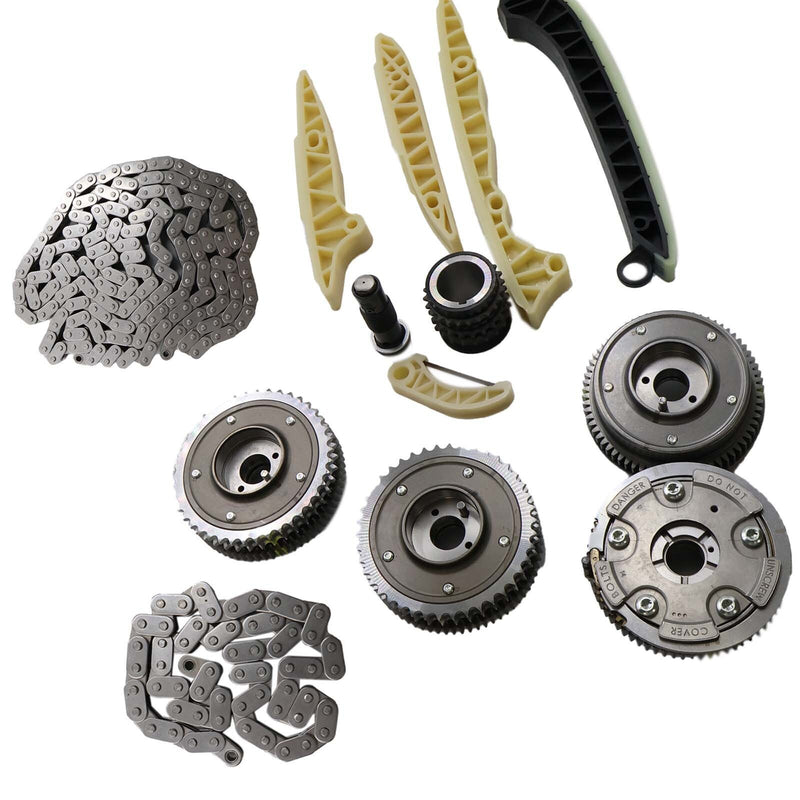 DURAFORCE Timing Chain Kit Camshaft Adjuster 2720501547 for 05-17 Mercedes-Benz C300 S400