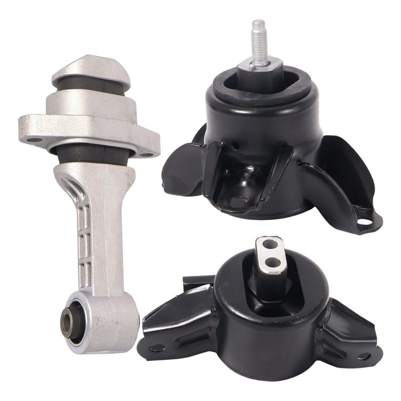 DURAFORCE 3Pcs Engine Trans & Torque Strut Mount for Hyundai Elantra Kia Rio 21830-3X300
