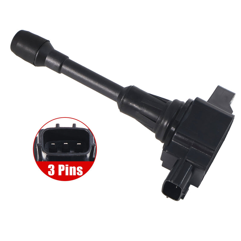 DURAFORCE Ignition Coil Set For Nissan Altima Sentra Rogue Infiniti 22448-1KT0A UF708