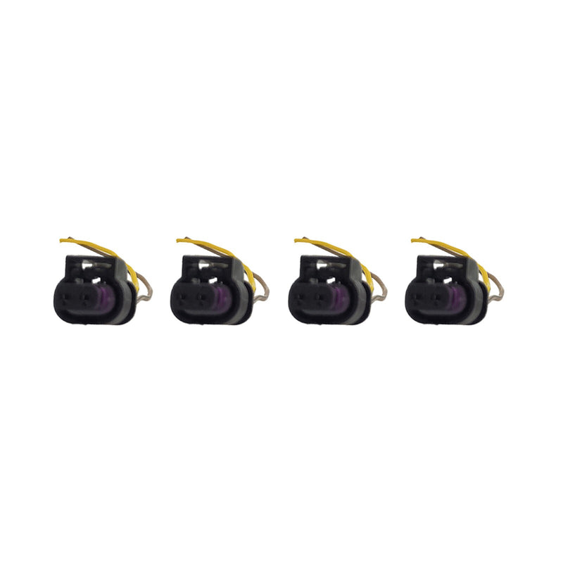 DURAFORCE New 4x Ignition Coils W/ 4x Connector For Dodge Dart 2.0L L4 13-16