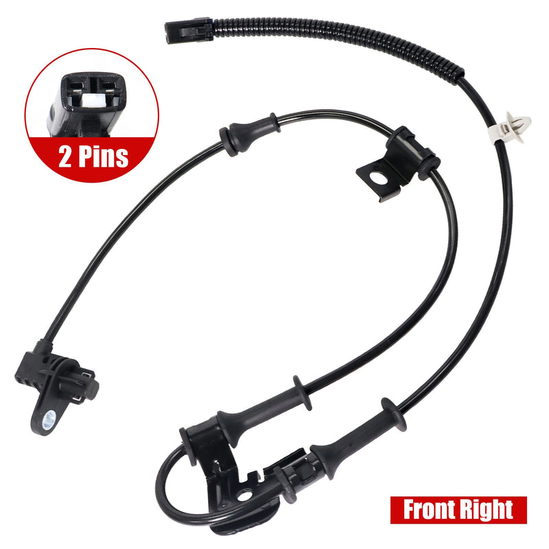 DURAFORCE For Hyundai Accent GS LE Sport Edition Abs Speed Sensors Front Right 956711R000