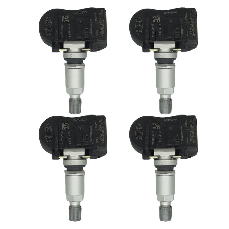 DURAFORCE For Chrysler Dodge Jeep Suzuki 68078861AA 4Pcs Tire Pressure Monitor Sensor TPMS