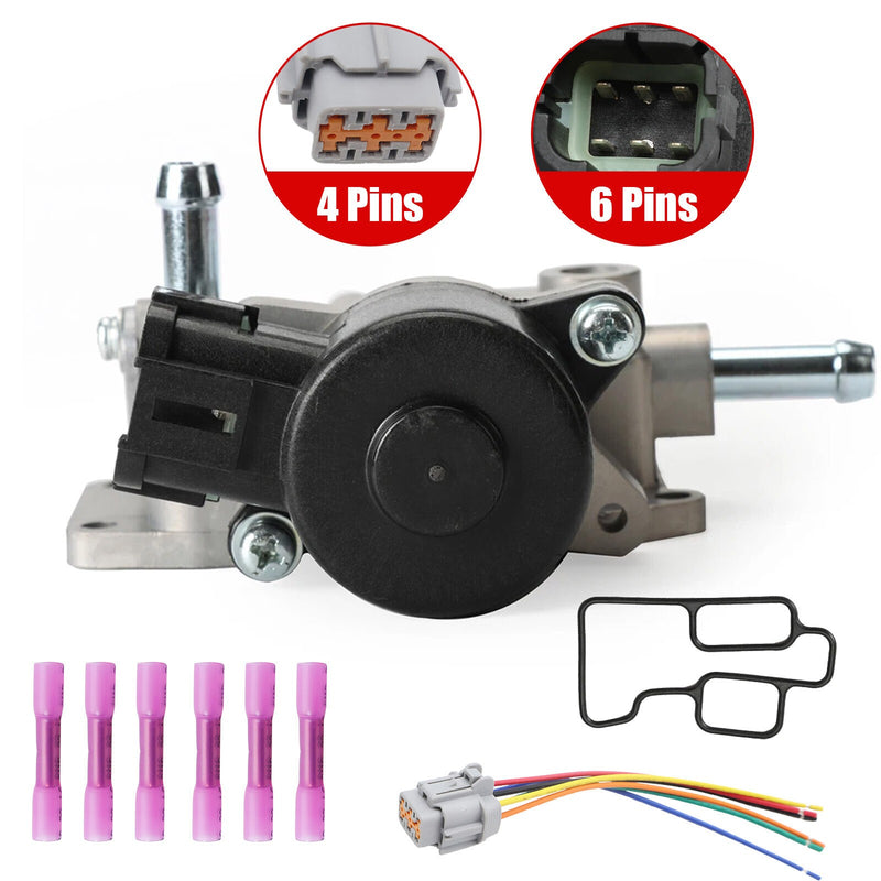 DURAFORCE Idle Air Control Valve&Connector For Infiniti I30 I35 Nissan Maxima V6 3.0L 3.5L