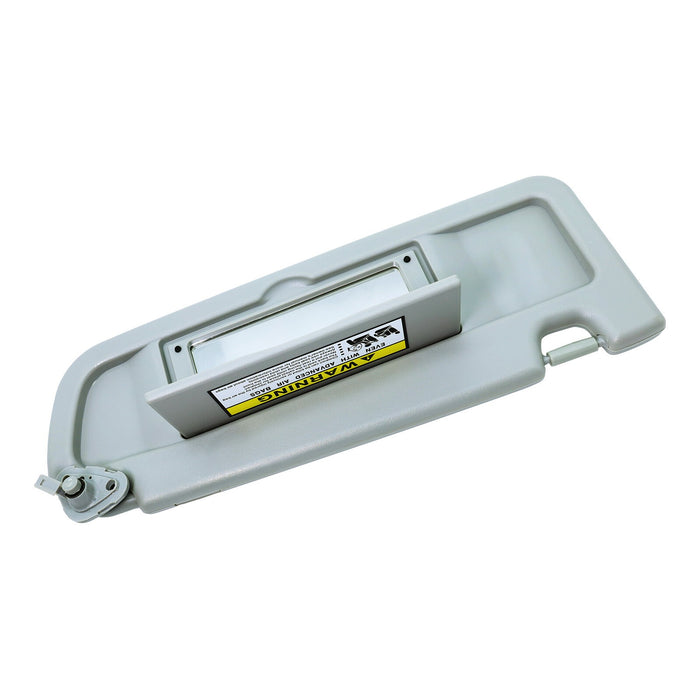 DURAFORCE For Honda Civic 2.0L 1.8L 2006-2008 Light Gray Sun Visor W/Clip Passenger Side