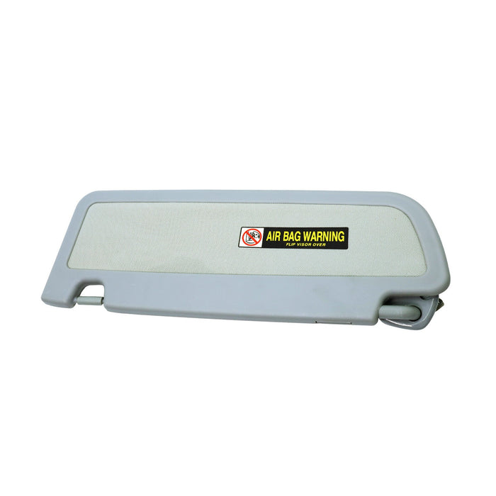 DURAFORCE For Honda Civic 2.0L 1.8L 2006-2008 Light Gray Sun Visor W/Clip Passenger Side