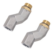 DURAFORCE For Fuel Swivel Fuel Transfer Hose 2Pcs 3/4" Fuel Hose 360° Rotating Connector