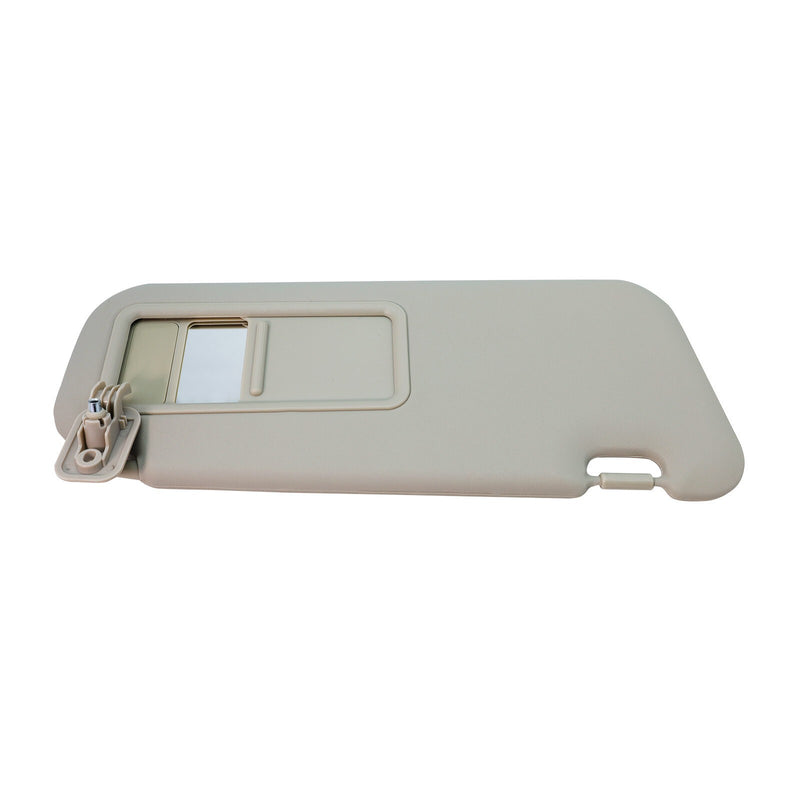 DURAFORCE For 2010-2013 Mazda 3 Passenger Side Sun Visor W/Clip Gray BBM269270C75